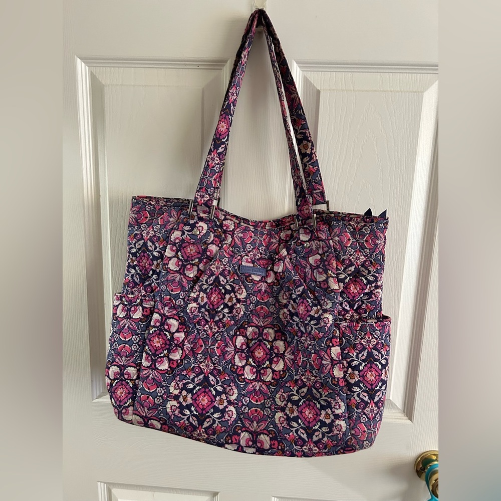 Vera Bradley Purple Floral Handbag